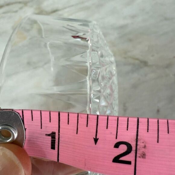 Arcoroc Arcopal France Diamond Star Clear Glass Small Berry Dessert 4 Bowls - Picture 6 of 9